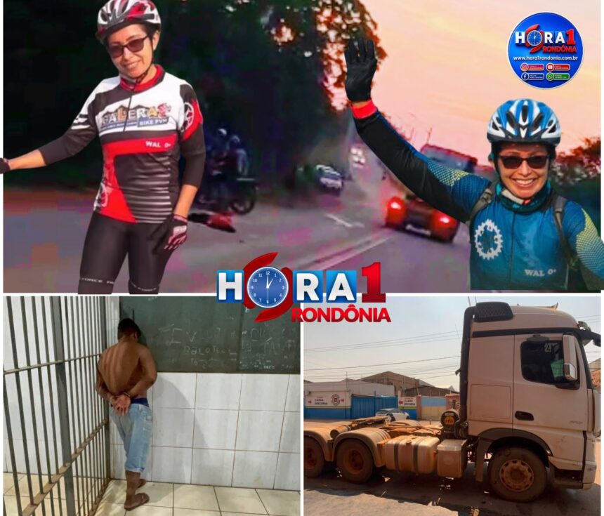 MOTORISTA PRESO: Ciclista morta após ser atropelada por carreta na BR-319, em Porto Velho, é identificada